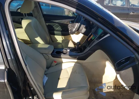 2016 Infiniti Q50 2.0T Premium из США, поврежденный, VIN JN1CV7AR4GM250108